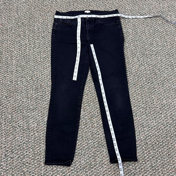 J. Crew Black Skinny Stretch Jeans Size 29 Women’s - Picture 4 of 5